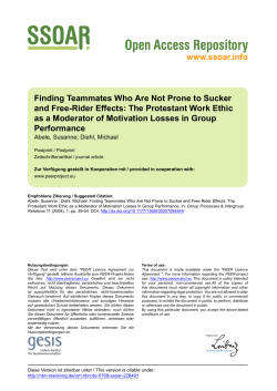 Finding Teammates Who Are Not Prone to Sucker and