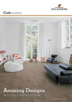 the CorkComfort Brochure