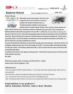 june 22016 - Prairie South Schools