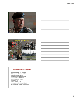 Lessons Learned from Hurricane Katrina