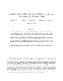 Quantifying Liquidity and Default Risks of Corporate Bonds over the
