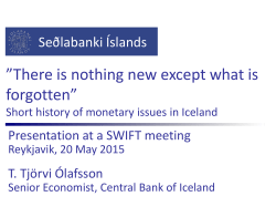 There is nothing new except what is forgotten&rdquo;