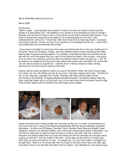 March 2008 Baby Naming Ceremony