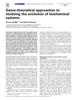 Game-theoretical approaches to studying the evolution of