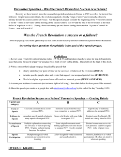 Was the French Revolution a success or a failure?