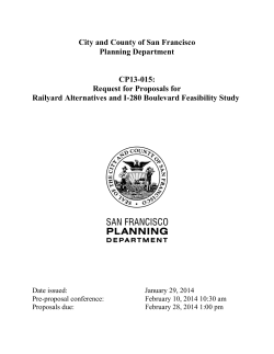 City and County of San Francisco Planning Department