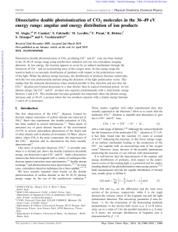 Dissociative double photoionization of CO2 molecules in the 36&ndash;49