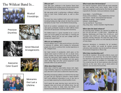 Marching Band Brochure - Northern Michigan University