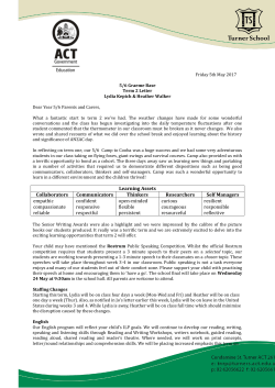 S5/6LK Graeme Base 2017 term 2 letter