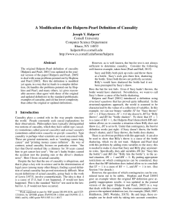 A Modification of the Halpern-Pearl Definition of Causality