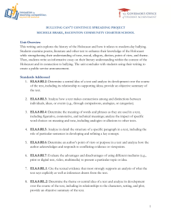 Daily Lesson Plans - Georgia Standards