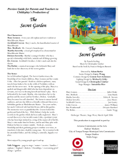 The Secret Garden The Secret Garden