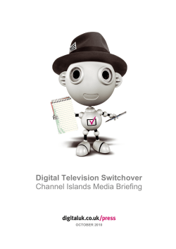 Digital Television Switchover Channel Islands Media