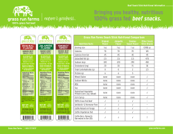 Nutritional Information