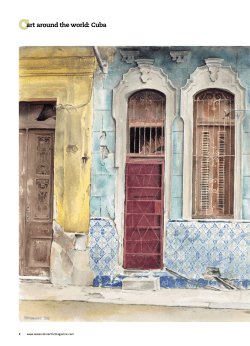 art around the world: Cuba