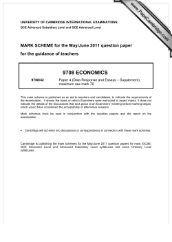 9708 economics - PastPapers.Co