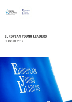 EYL40 - Friends of Europe
