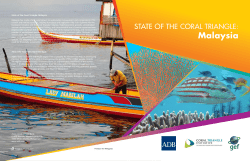 State of the Coral Triangle: Malaysia