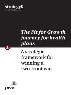 A strategic framework for winning a two