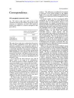 DNA aneuploidy in ulcerative colitis.