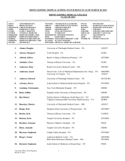 nrmp medical school match results