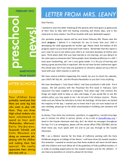 MWPV Preschool Newsletter February 2012 FINAL copy