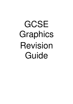 GCSE Graphics Revision