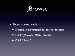 JBrowse PAG 2016