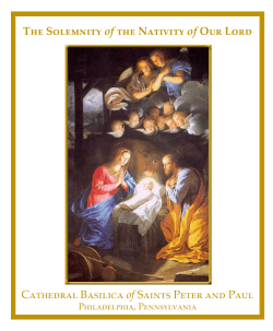 The herald angels sing - The Cathedral Basilica of Saints Peter and