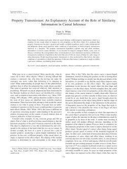 Property Transmission: An Explanatory Account of the Role of