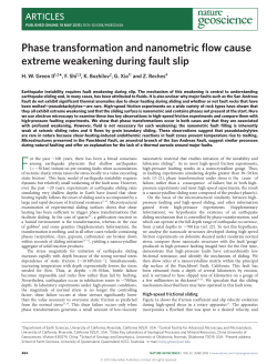 Phase transformation and nanometric flow cause extreme