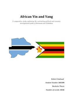 African Yin and Yang - Utrecht University Repository
