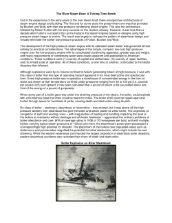 The River Steam Boat: A Ticking Time Bomb Out of the experience