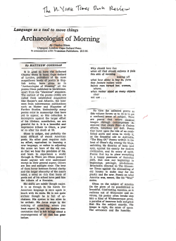 Archaeologist of Morning