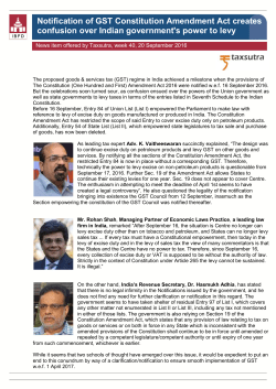 Read what three Indian tax experts say on the matter