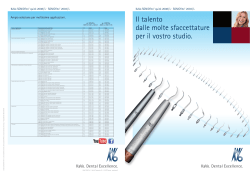 Il talento dalle molte sfaccettature per il vostro studio.