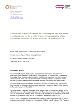 Consultation conference Rome 15-09