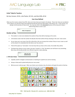 Unity&reg; Help for Teachers By Amy Conover, M.Ed., Julie Packer, M.S.