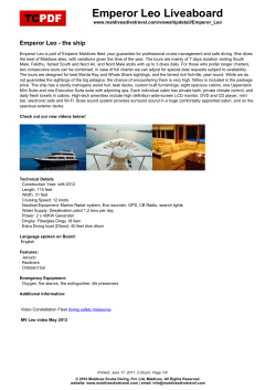 Emperor Leo Liveaboard