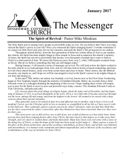 The Messenger - Broadway Covenant Church