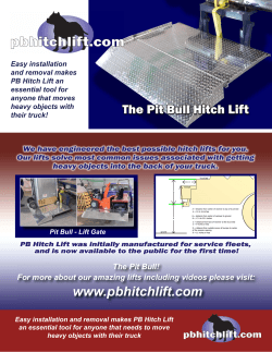 The Pit Bull Lift Gate