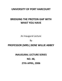 2006 by Prof. Bene Willie Abbey