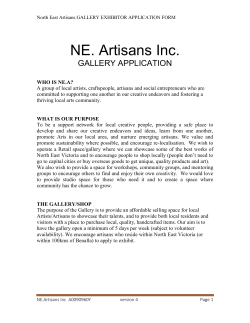 NEA North East Artisans