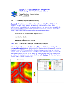 Measuring Distance and Connectivity