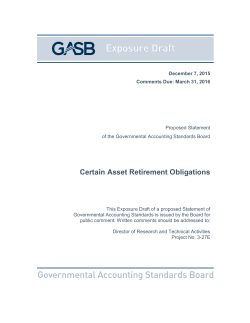 Certain Asset Retirement Obligations