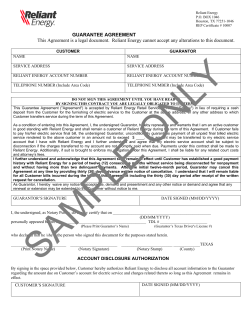 GUARANTEE AGREEMENT This Agreement is a