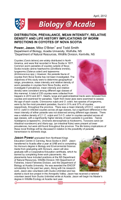 Power, Jason - Acadia Biology