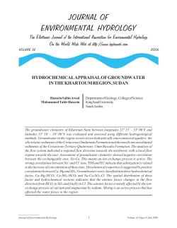 journal of environmental hydrology - International Association for