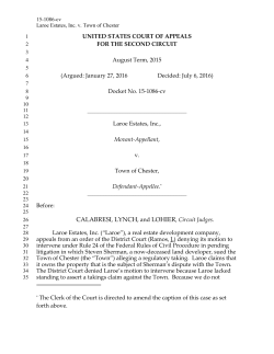 UNITED STATES COURT OF APPEALS FOR THE SECOND