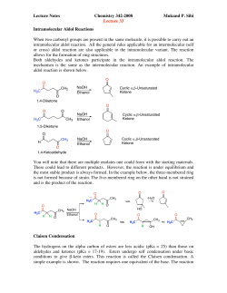 Claisen Condensation_Sibi